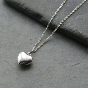 Silver Pendant (Heart Design)