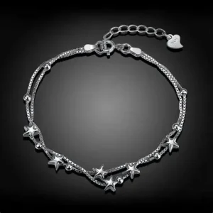 Silver Bracelet (Charm Design)